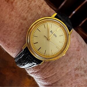 Ladies Bulova Gold Wristwatch